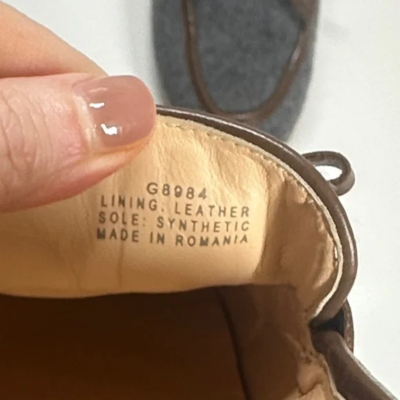 J. Crew Flannel Academy Loafers Gray and Brown Women's Loafers 7.5 - Picture 12 of 12